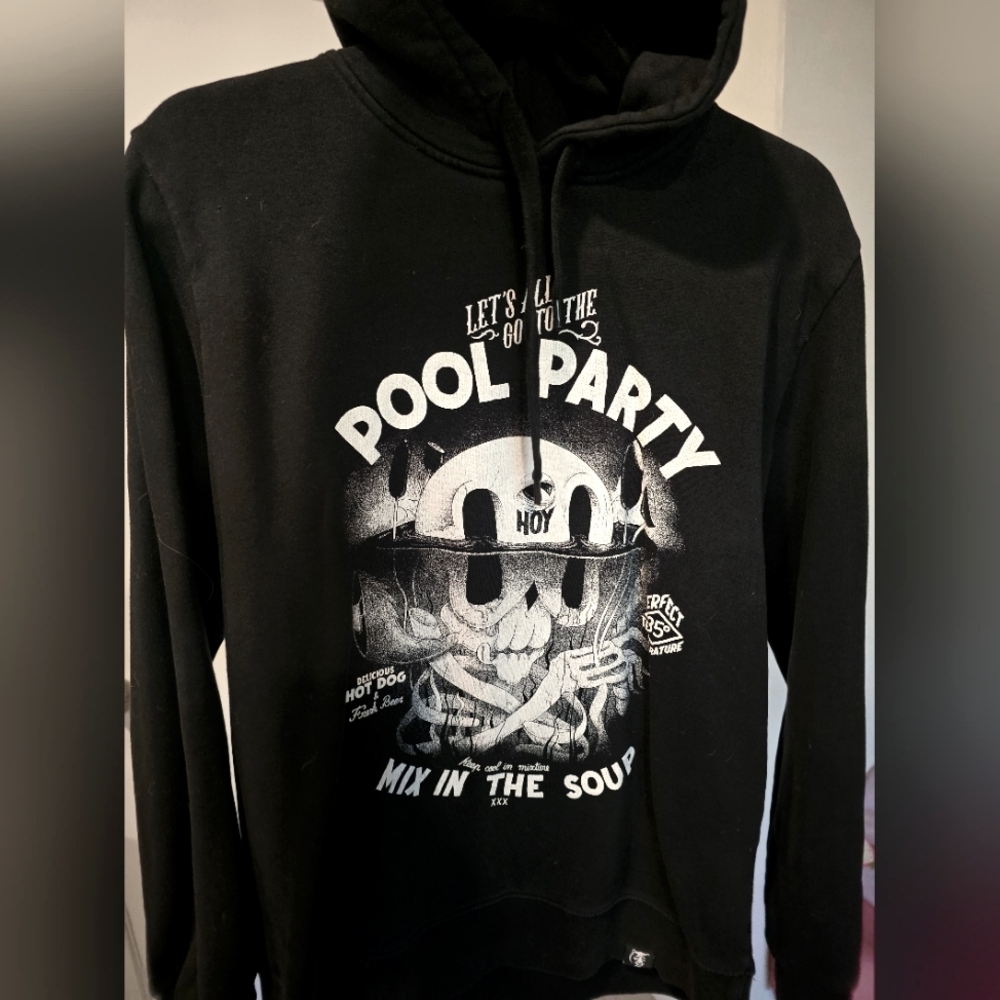The Dudes x mcbess Pool Party hoodie